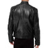 Slim Fit Casual Leather Motorcycle Jacket for Men - Stylish Autumn PU Coat with Lapel and Anti-Wind Features, Perfect for Everyday Wear